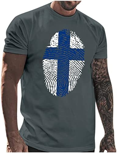 XXBR Мъжки солдатские Тениски с къс ръкав, Летни Тениски с отпечатъци от пръсти, Вяра, Исус, Върхове с принтом Кръст, Тренировка за бягане,