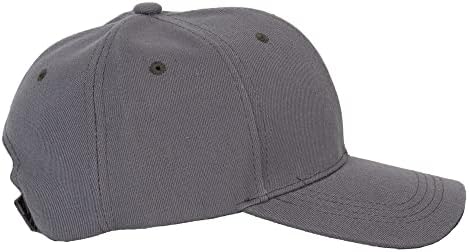 Мъжки Однотонная бейзболна шапка TopHeadwear - Регулируема Однотонная бейзболна шапка с топка за мъже или Жени