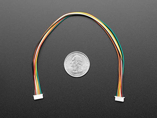 6-пинов кабел със стъпка 1,25 мм, дължина 20 см, Кабел 1: 1, Съвместим с Molex PicoBlade, Adafruit 4926