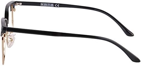 Очила за четене MEDOLONG TR90 с анти-синя светлина в рамка с антибликовыми лещи-LH6632(C2, анти-син, 275)