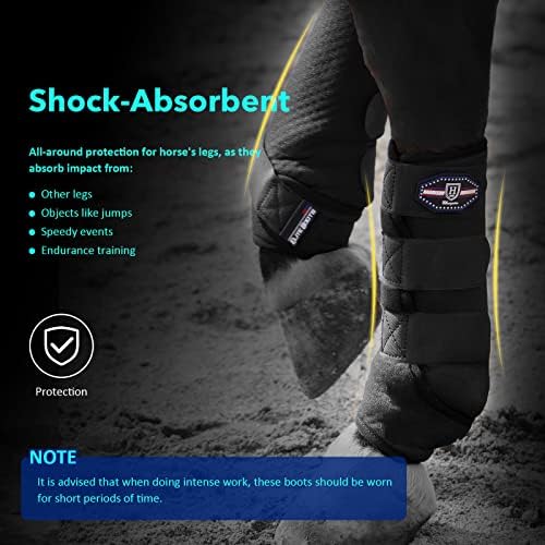 Обувки Harrison Howard Horse Sport Medicine с амортизация отпред, универсални Спортни обувки за защита и подкрепа на долните
