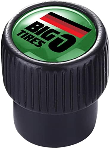 Капак клапани, гуми Big O с азот Инв 903 (1000 бр.) - Черен корпус с канали - Зелена Азотна поставяне