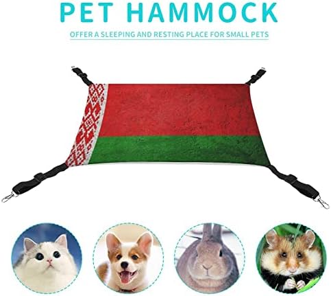 Легло-Хамак за котка с Белоруските Флага, Легло за домашни любимци Дышащее Подвесное жак е подходящ за Котешки Кученце В помещения