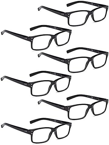 LUR 6 опаковки класически очила за четене + 4 опаковки стилни очила за четене (общо 10 двойки ридеров + 3,50)