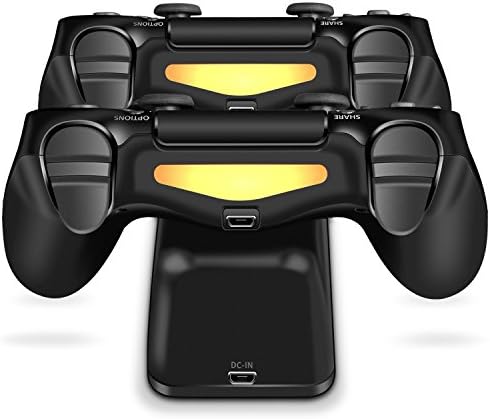 Зарядно устройство за контролер ECHTPower PS5 【Актуализиран】, зарядно устройство за Playstation 5 с монтиране на зарядно устройство