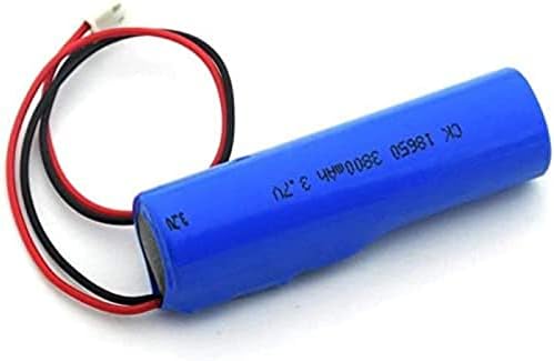 KNOXS 3,7 В 3800 mah 18650 Литиево-йонна Батерия която се презарежда с жак XH 2P Резервна Батерия + Кабел DIY 1 бр.