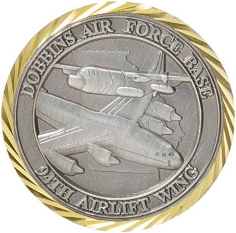 Монета на Повикване 94-ти cvw военновъздушните сили на САЩ USAF Добинс, военно-въздушна база на ВВС на Джорджия AFB