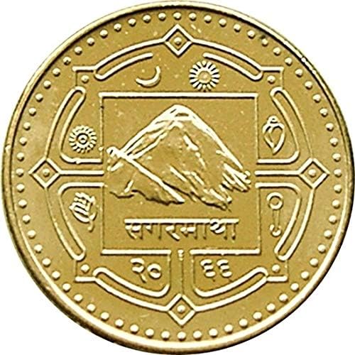 Хималаите, Непал 1 Рупия Случаен Година