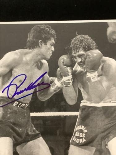 Пипино Cuevas Подписа Снимка 8x10 Боксовия Автограф Шампион на WBA в полусредна категория TPG - Боксови снимки С Автограф
