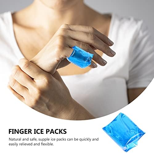 Лечебен Пакет с лед на рамото си, Шина за палеца, Обвивка Пакет с лед върху пръста си Пакет с лед за ръкавите на пръст, Студени компреси