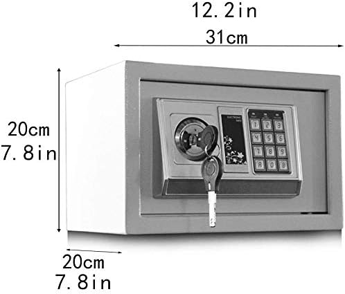 XXXDXDP Големият електронен цифров сейф за бижута, домашна сигурност -имитация на заключване на сейфа (Цвят: E)