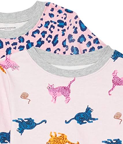 Комплекти Памучна пижама Essentials за бебета, малки деца и момичета, Плътно до тялото, Мультипакеты
