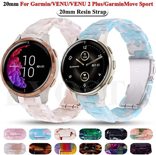 Въжета за смарт часа GANYUU от смола за Garmin VENU2/VENU 2 Plus ПЛ, каишки за ръчни часовници GarminMove Sport Forerunner 245 645,