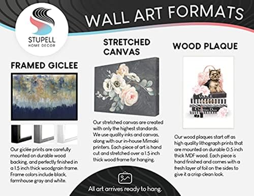 Stupell Industries Добри Неща се Случват, Промяна на Тоалетна хартия, Фраза за Баня, Стенни Изкуство в Сивата Рамка, Бял
