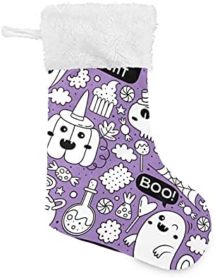Коледни Чорапи за Томбола подаръци за Хелоуин, Големи Коледни Чорапи за Коледното Трапезария, Окачени Чорапи за Камината, коледни