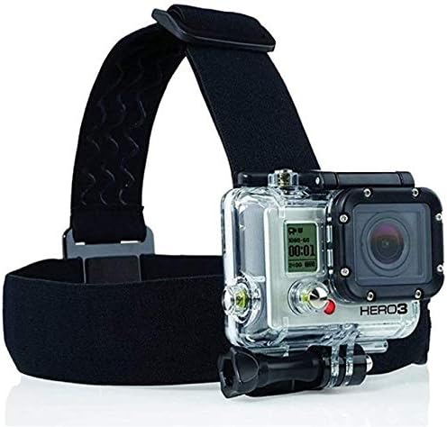 Комбиниран комплект аксесоари за екшън камери Navitech 8 в 1 със син калъф - Съвместим с екшън камера Icontech 4K