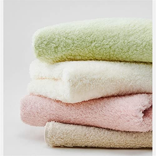 KLHHG Сладък Меки хавлиени кърпи от Чист памук, за миене и за къпане, Абсорбиращи вода, без кърпичка, за мъже и жени (Цвят:
