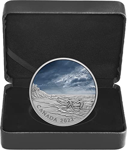 2022 DE Модерна Възпоменателна монета PowerCoin Канадския Кораб-призрак, една Сребърна Монета От 50$ Канада 2022 Proof