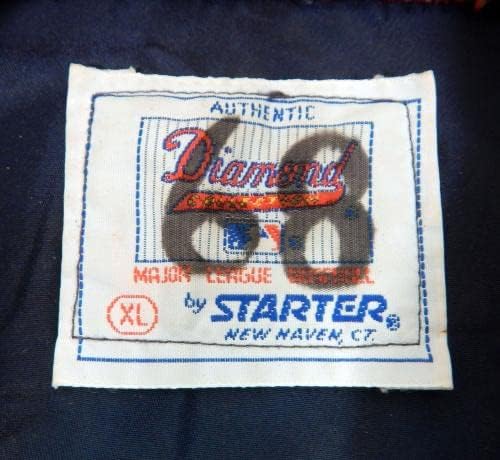 В края на 1980-те - началото на 1990-те години Хюстън Astros 68 Използвана в игра на Тъмно Синьо яке XL DP32909 - Използваните в играта