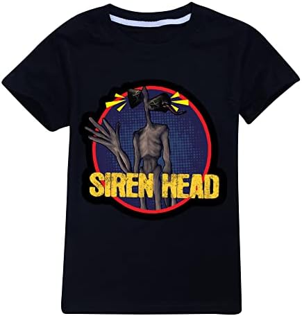 Тениска TENGQIANG За Момчета и Момичета с Главата Сирени, Детски Блузи, Стоки за деца С Главата Сирени