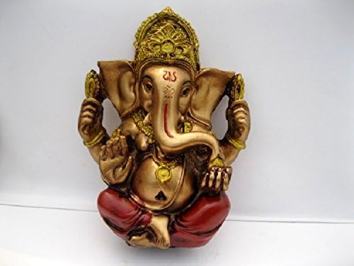 Godblessmart-Индуистская Статуя на Ганеша, Ганеша От Смола, Скулптура Идол Murti-13 см