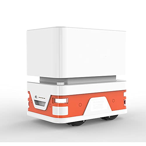 RoboCT AGV с Лазерно навигация ШЛЕМ, Автоматичен Мобилен робот за доставка в хотел, Автономно Превозно средство за доставка на стоки