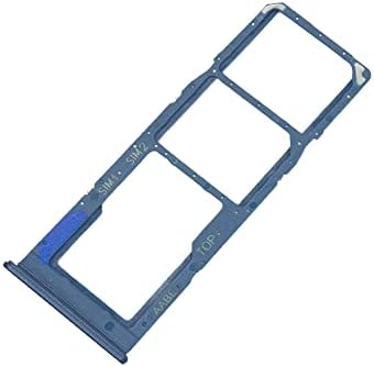 MMOBIEL Смяна на притежателя на тавата за слотове за две SIM-карти, Съвместим с Samsung Galaxy A12-6,5 инча - 2020 г. - с Вкл. ПИН-код,
