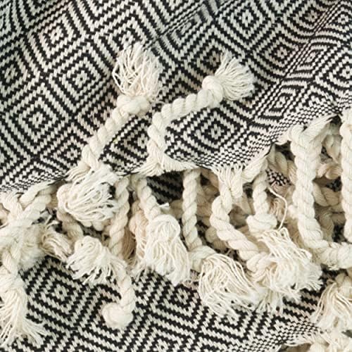 Турското Плажна кърпа Aegean (37 x 73) за възрастни - Предварително выстиранное за мекота на допир, памук - бързо съхнещи хавлии
