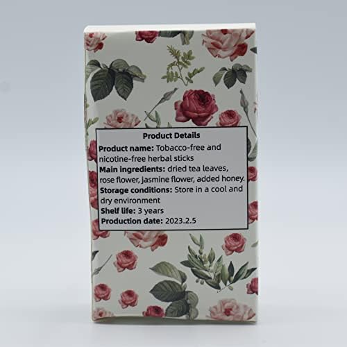 Билкови цигари Honey Rose - Без тютюн и никотин - 2 Опаковки от по 40 броя