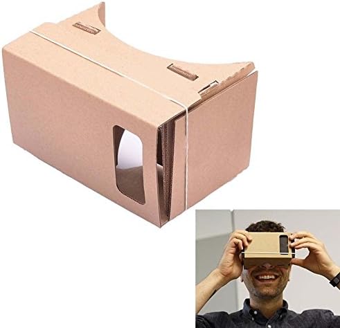 AobbiUltra Прозрачни 3D-очила Google Cardboard Valencia качество VR Очила за виртуална реалност