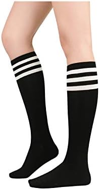 Century Star Дамски Чорапогащи до Коляното, Спортни Чорапи в Тънка Ивица, Високи Чорапи, Спортни Чорапи на Открито