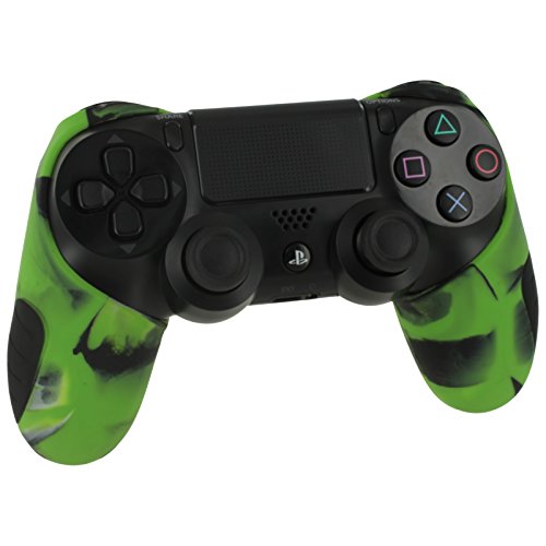 Силиконова Подплата ZedLabz за контролери Sony PS4 - Камуфляжно-Зелен