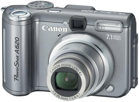 Canon Powershot A620 7,1-Мегапикселова Цифрова камера с 4-кратно оптично увеличение