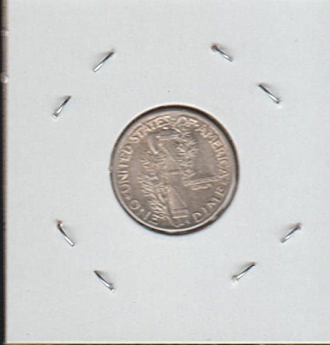 1940 Крилат главата на Свободата или Меркурий (1916-1945) Изборът за десет цента За непреработени детайли