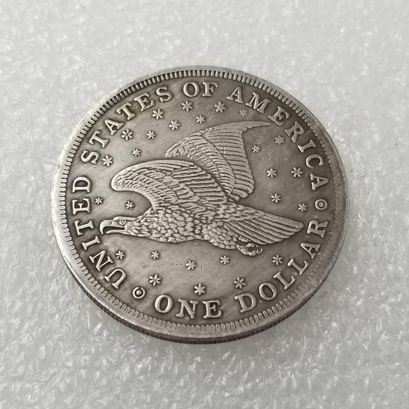 Старинни Занаяти 1836 Латунная сребърно покритие Възпоменателна Монета под формата на Сребърен долар