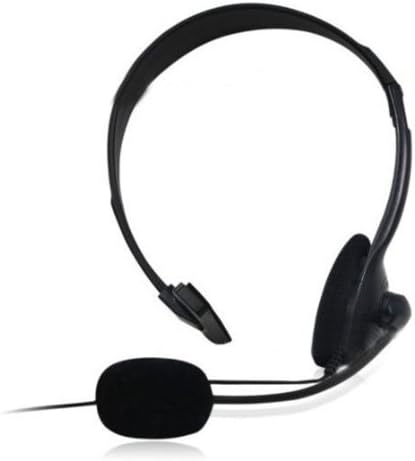 Newisland Черна Професионални Слушалки Слушалки с микрофон слушалки за Игри на Playstation 4 PS4