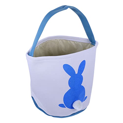 Kisangel, 5 бр., кошница за заек опашката, декоративни кошници, кошница за зайци, яйца, полиестер, синьо