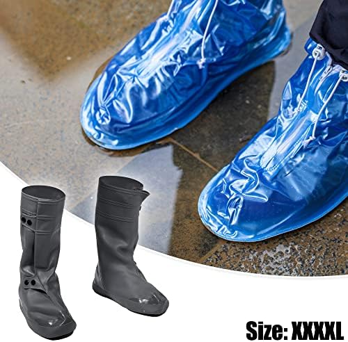 VOCOSTE/ 1 Двойка от Непромокаеми покривала за обувки, за Многократна употреба Непромокаеми Калъфи За обувки, Нескользящие Непромокаеми