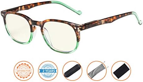 CessBlu Син Светофильтр Компютърни Очила За Четене UV420 Защитни Ридеры за Жени и Мъже