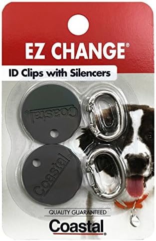 EZ Смените идентификационен скоба за кучета със Заглушител
