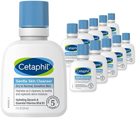 Препарат за измиване на Cetaphil, Овлажняващ крем Нежно Почистващо средство за суха и нормална чувствителност на кожата, НОВАТА
