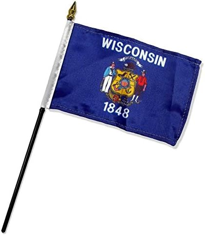 RFCO Уисконсин 4 x 6 Пинг флаг-пръчка (без основа) търговия на Едро партида от 12 парчета (един килограм)