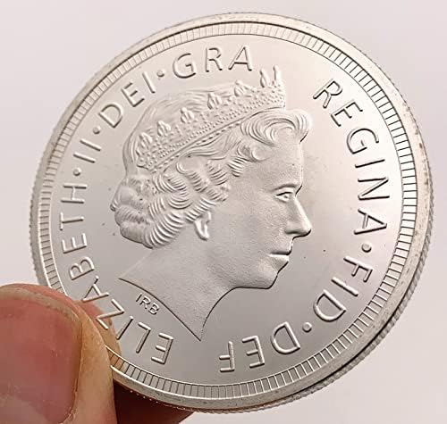 2020 Година Генгзи Ушастая Плъх Животно Зодиак Сребърно Покритие Възпоменателна Монета Събиране На Плъх Коледен Подарък Монета