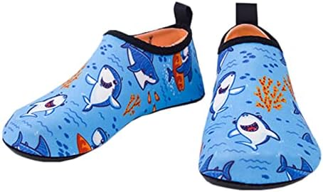 Qvkarw/ Детски Обувки за плуване, Лека и Дишаща Обувки за къпане, Обувки за горещите Извори, Водни Ски и Меки Танцови Обувки За Деца