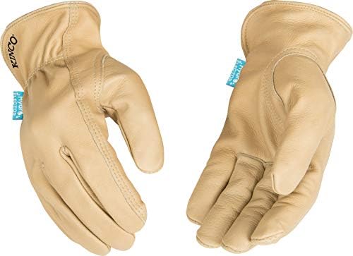 Kinco - Работни ръкавици от гидрофлекторной кожата Биволско без подплата (387P)