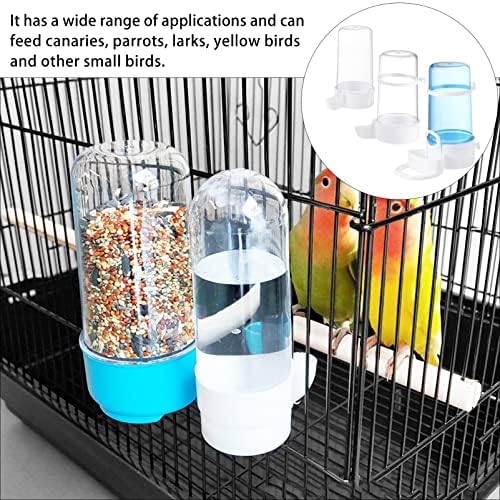 А за птици от бутилки за вода за хамстер Balacoo - 3 бр., Диспенсер за вода за птиците в Клетка, Автоматичен Фидер на вода за птици,