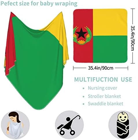 Флаг Кабо Верде, Детско Одеало, Като Одеало за Бебета, Калъф за Свободни Новородени, Обвивка