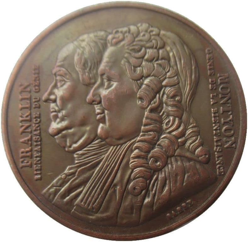 1833 Френска Чуждестранна Копие от Медна Възпоменателни монети