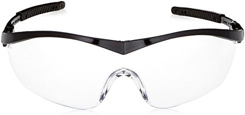Буря Защитни очила MCR Safety ST110 с Черни рамки и прозрачни лещи