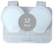 Прозрачни калъфи за контактни лещи с панти капак Deep Well (12)
